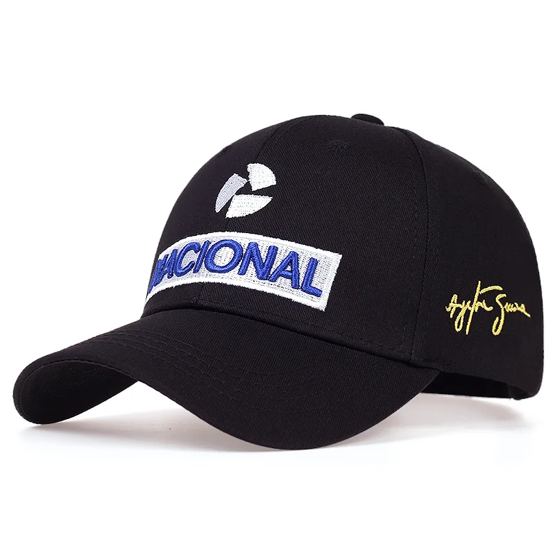 Boné Ayrton Senna Nacional Retrô Fórmula 1: Estilo e Tradição - Imagem 2