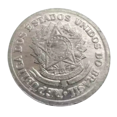 Moeda 2 Cruzeiros Brasil 1961 - Imagem 2